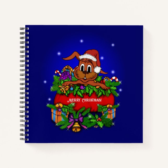 Cuaderno Conejo de navidades (Anverso)