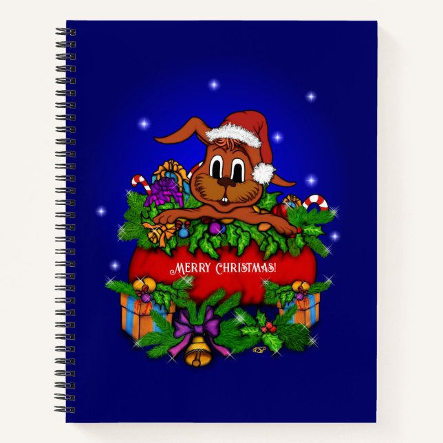 Cuaderno Conejo de navidades (Anverso)