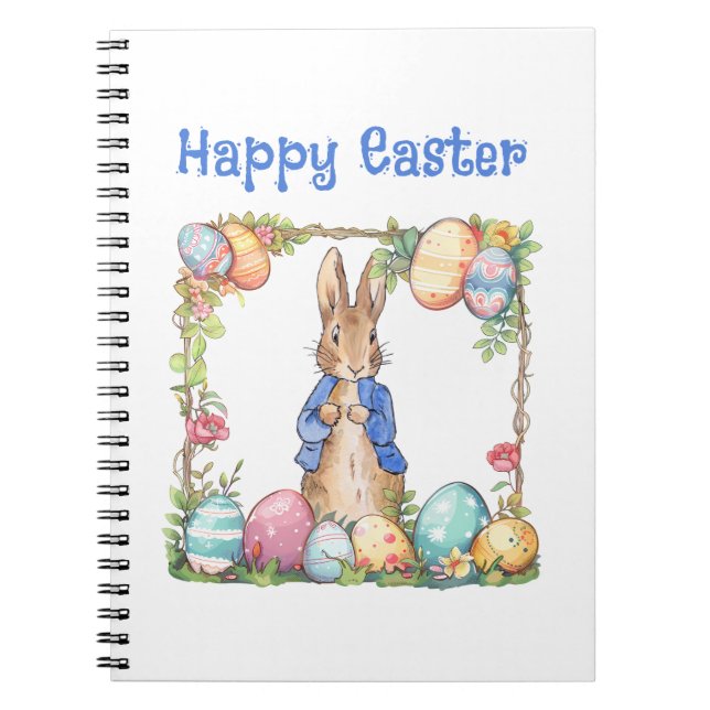 Cuaderno Conejo de Pascua Clásico  (Frente)