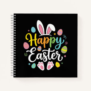 Cuaderno Conejo de Pascua Feliz Conejo Divertido Día de Pas