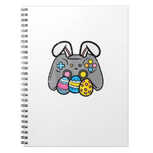 Cuaderno Conejo de Pascua Huevos de videojuegos para jugado