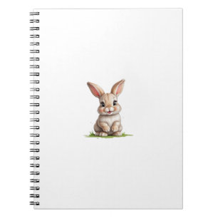 Cuaderno Conejo feliz cubierto de Slime