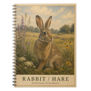 Cuaderno Conejo Liebre Meadowlands VINTAGE