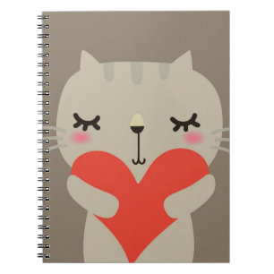 Cuaderno Conejo lindo con amor