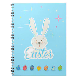 Cuaderno Conejo lindo Feliz Semana Santa Cacería Fiesta Pri