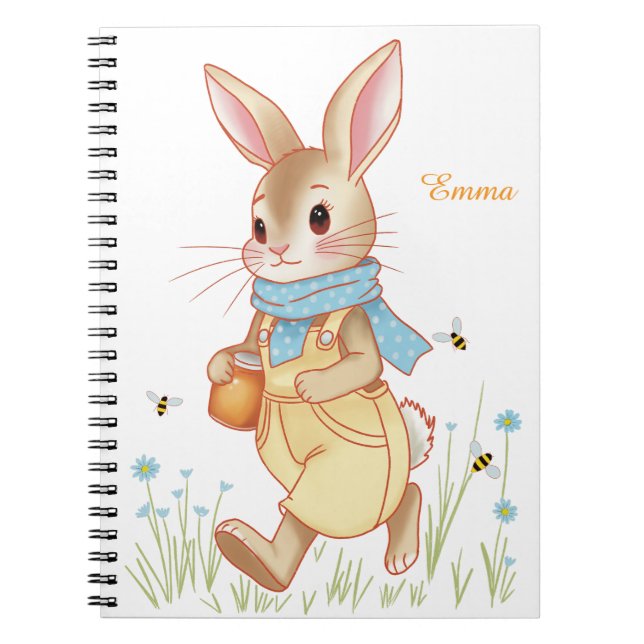 Cuaderno Conejo Miel (Frente)