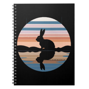 Cuaderno Conejo Retro Sunset