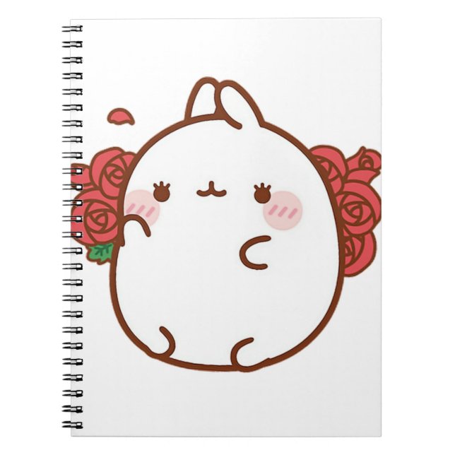 Cuaderno Conejo Rosa Dulce (Frente)