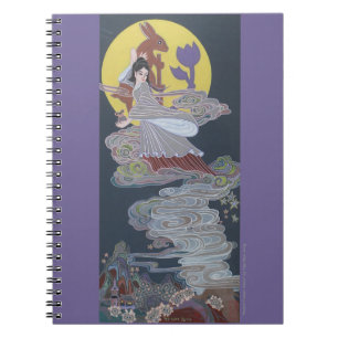 Cuaderno Conejo y Diosa de la Luna