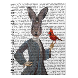 Cuaderno Conejo y pájaro 2