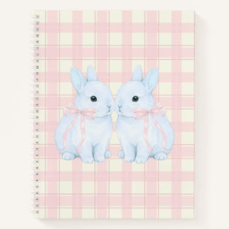 Cuaderno Conejos Azules Marshmallow Bunny