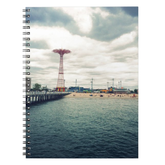 Cuaderno Coney Island Beach Panorama (Frente)