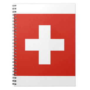 Cuaderno Confederación Suiza - Bandera Suiza