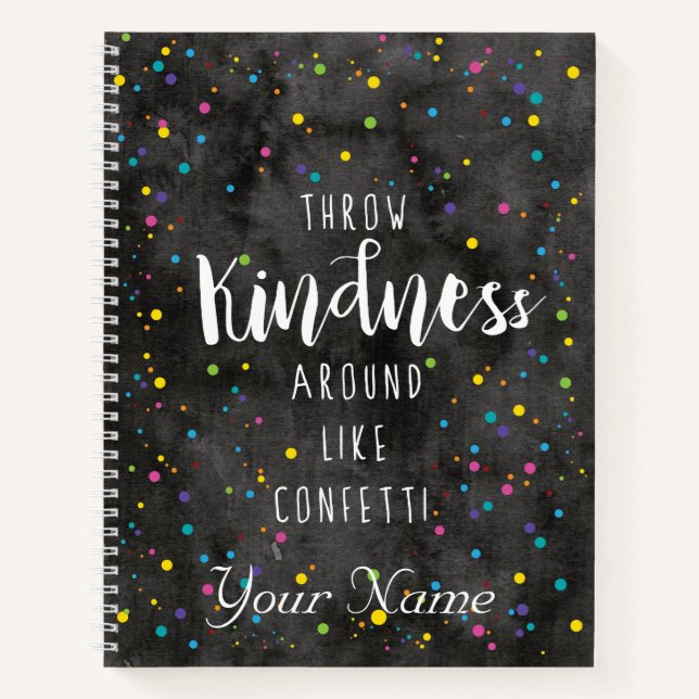 Cuaderno Confeti (Anverso)