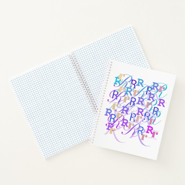 Cuaderno Confeti de Letras "R" (Interior)