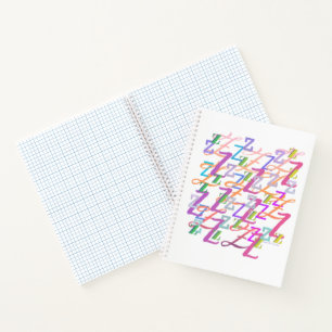 Cuaderno Confeti de Letras "Z"