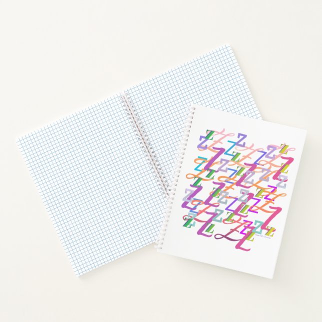Cuaderno Confeti de Letras "Z" (Interior)
