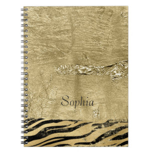 Cuaderno Confeti Negro Únicamente Brillante