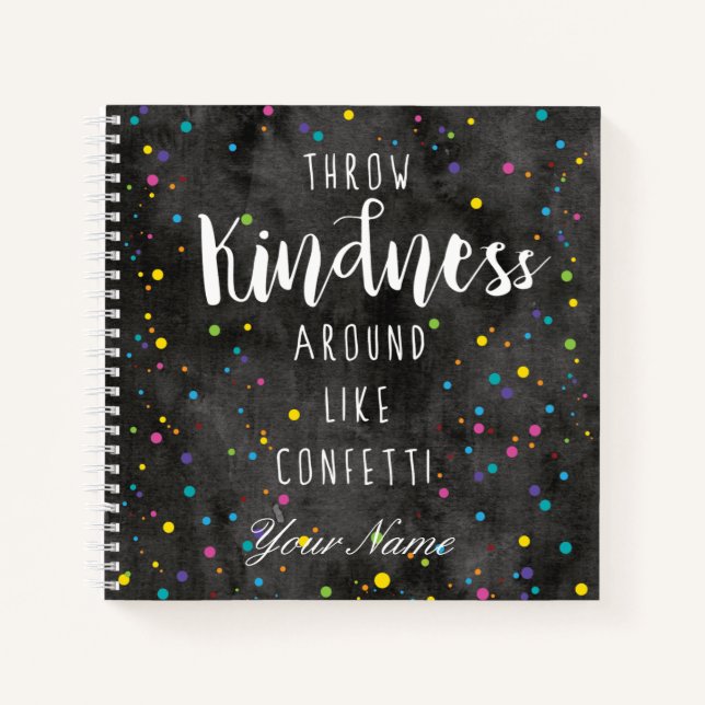 Cuaderno Confetti acuarela (Anverso)