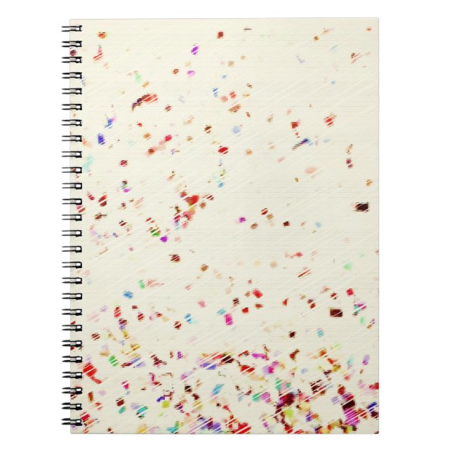 Cuaderno Confetti multicolor (Frente)