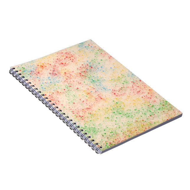 Cuaderno Confetti Pattern Notebook (Lado Derecho)