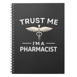 Cuaderno Confía en mí, soy farmacéutico, farmacéutica diver