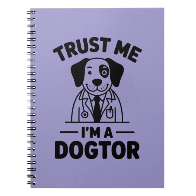 Cuaderno Confía en Mí, Soy un Perdoctor (Frente)