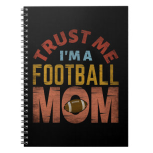 CUADERNO CONFÍA EN MÍ SOY UNA MAMÁ DE FÚTBOL AMERICANO