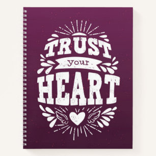 Cuaderno Confía en tu corazón