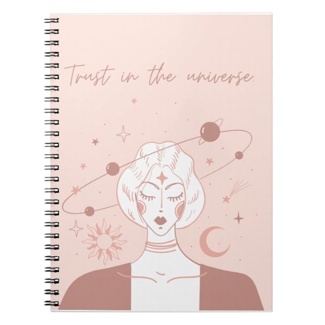 Cuaderno Confianza en la positividad espiritual universal (Frente)