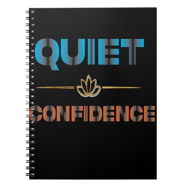 Cuaderno Confianza Silenciosa (Frente)