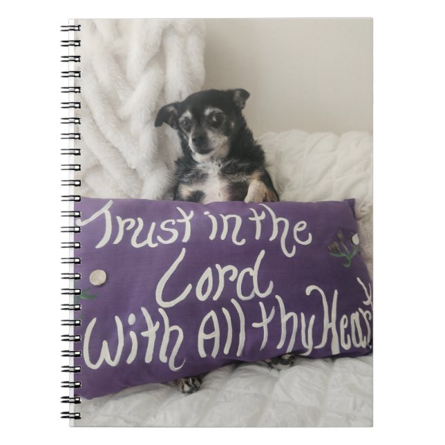 Cuaderno Confiar en el Señor (Frente)