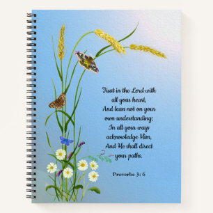 Cuaderno Confiar en el Señor con todo su corazón Biblia Ver