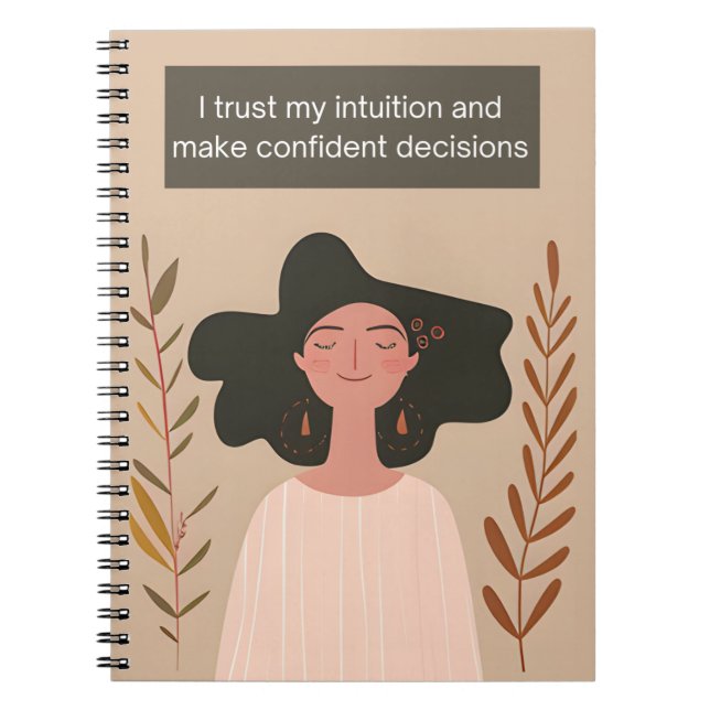 Cuaderno Confiar en su intuición (Frente)
