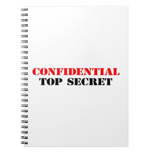 Cuaderno Confidencial (Frente)