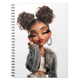 Cuaderno Confident Couture Cutie Spiral Photo Notebook