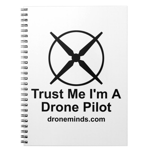 Cuaderno Confíe en que yo es piloto del abejón (Frente)