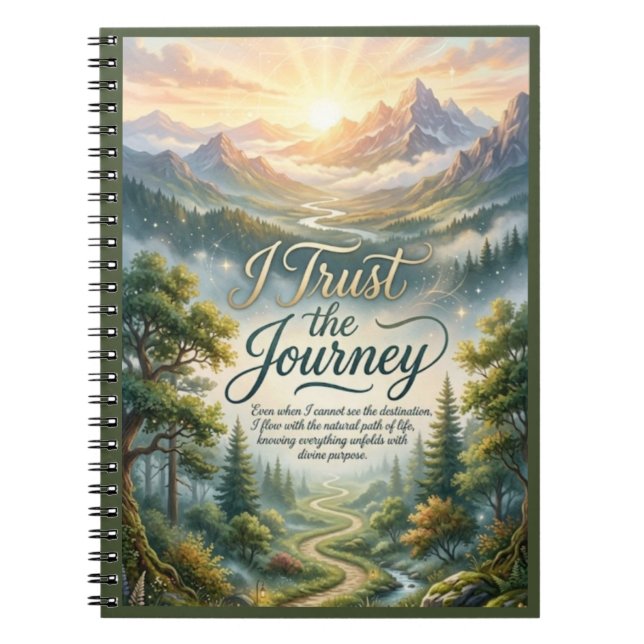 Cuaderno Confío en el viaje (Frente)