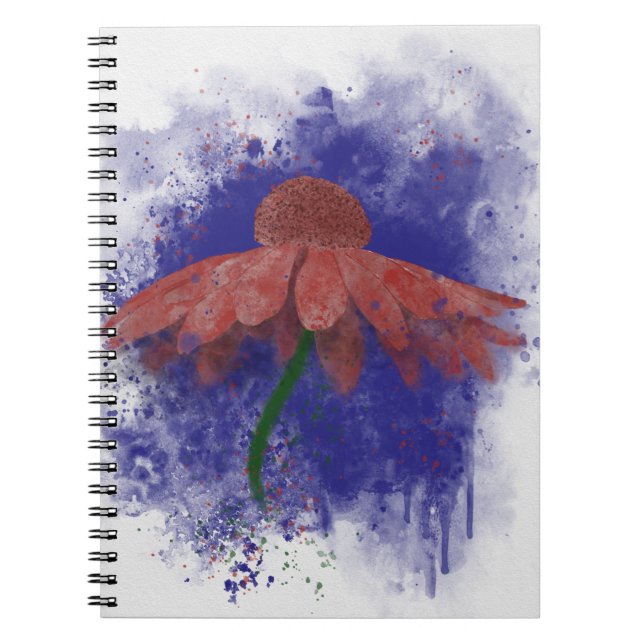 Cuaderno Conflor de color de agua (Frente)