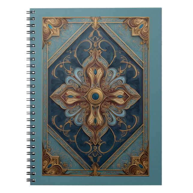 Cuaderno Confluencia Dorada (Frente)