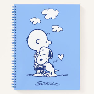 Cuaderno Confort y seguridad   Charlie y Snoopy Hug