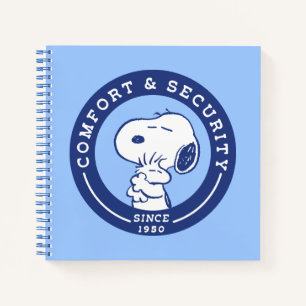 Cuaderno Confort y seguridad   Snoopy & Woodstock Hug