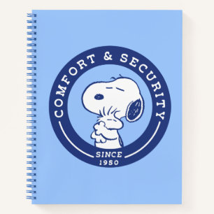 Cuaderno Confort y seguridad   Snoopy & Woodstock Hug