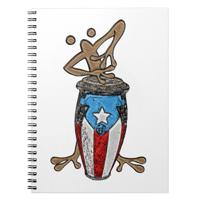 Cuaderno Conga Coqui Taino (Frente)