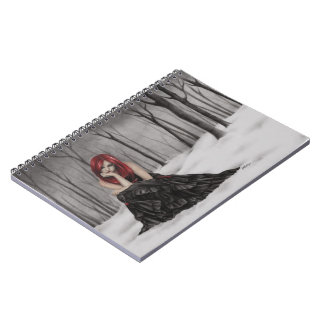 Cuaderno congelado de los corazones