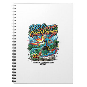 Cuaderno Congo RD Energía de Gol Esqueleto Delantero Nacion