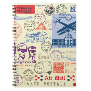 Cuaderno Conjunto de decoradores de sellos de documentos de