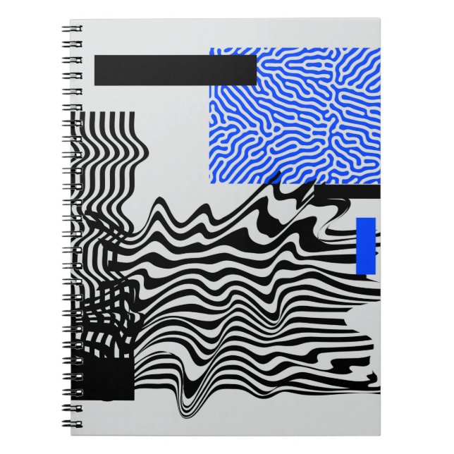 Cuaderno Conjunto de formas geométricas modernas universale (Frente)