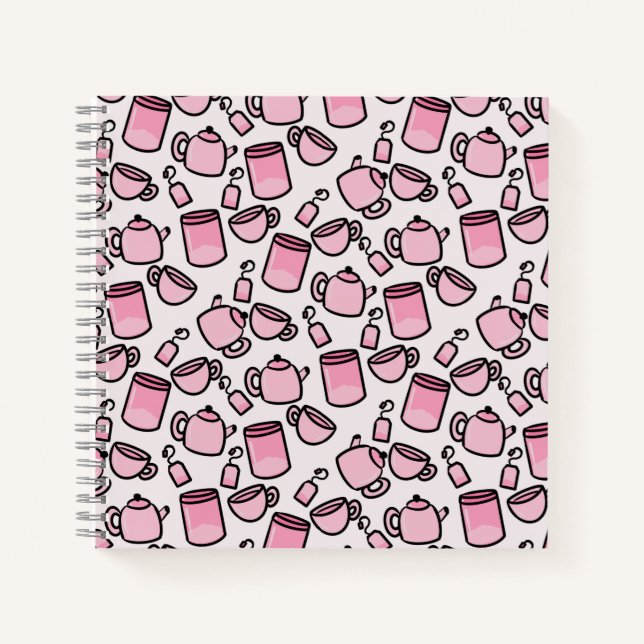 Cuaderno Conjunto de té (Anverso)