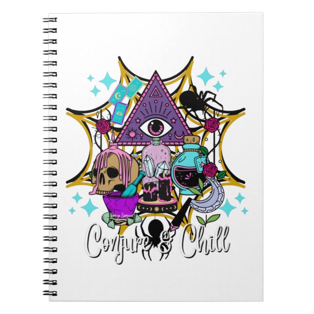 Cuaderno Conjure & Chill (Frente)